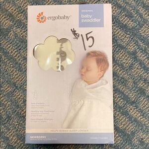 Ergobaby Original Baby Swaddler - White